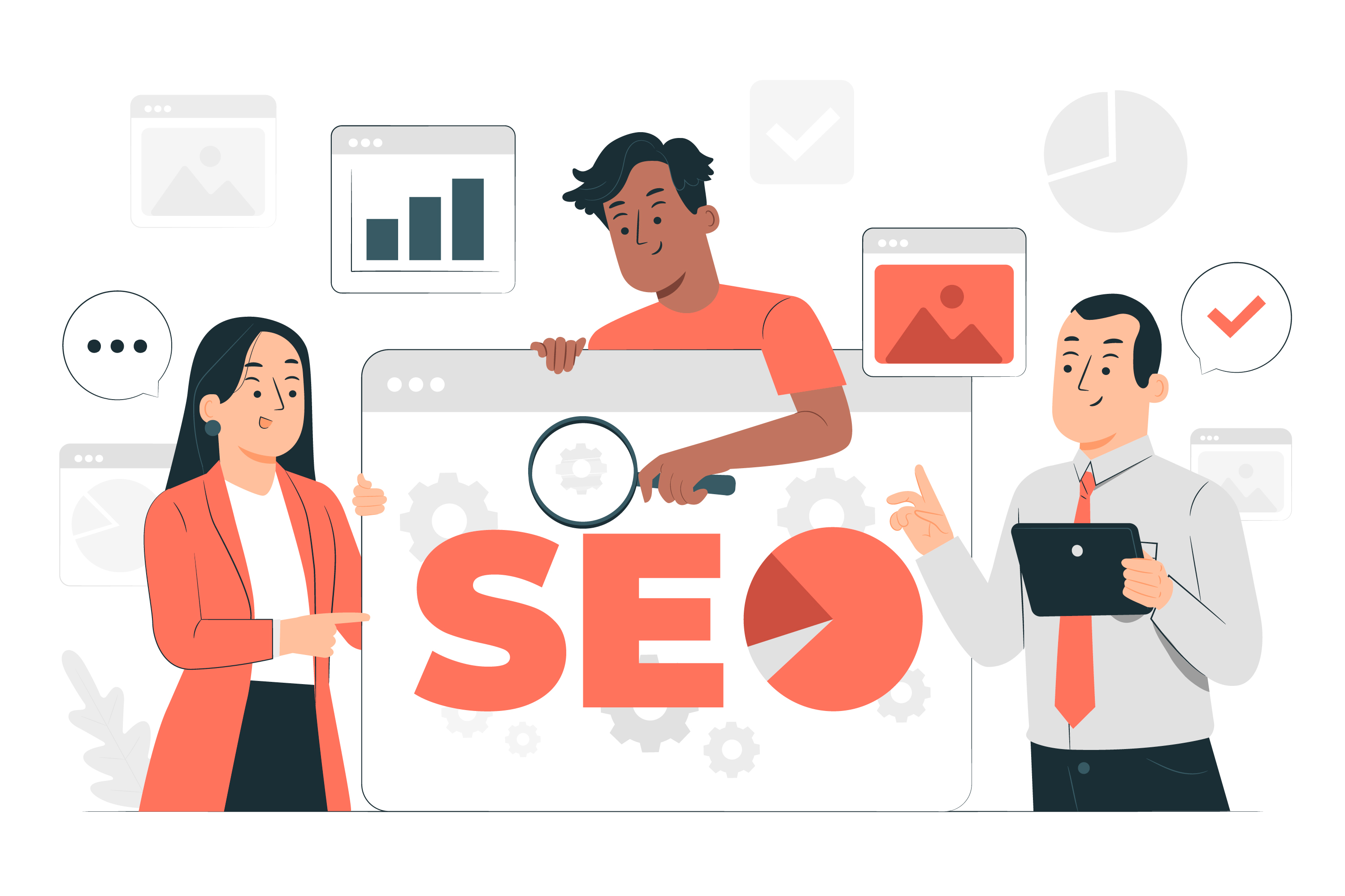 SEO Illustration